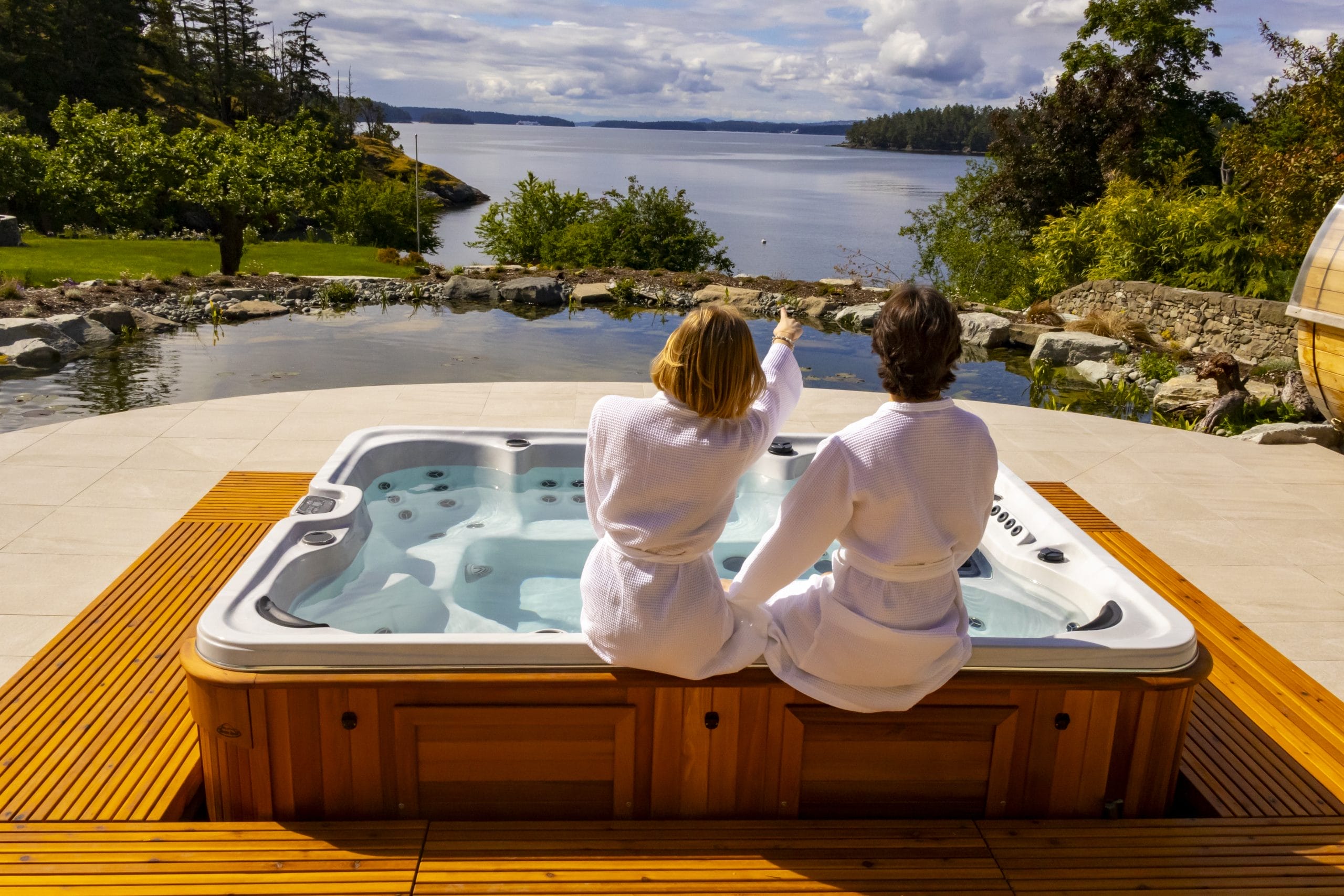 Ocean View Hot Tub